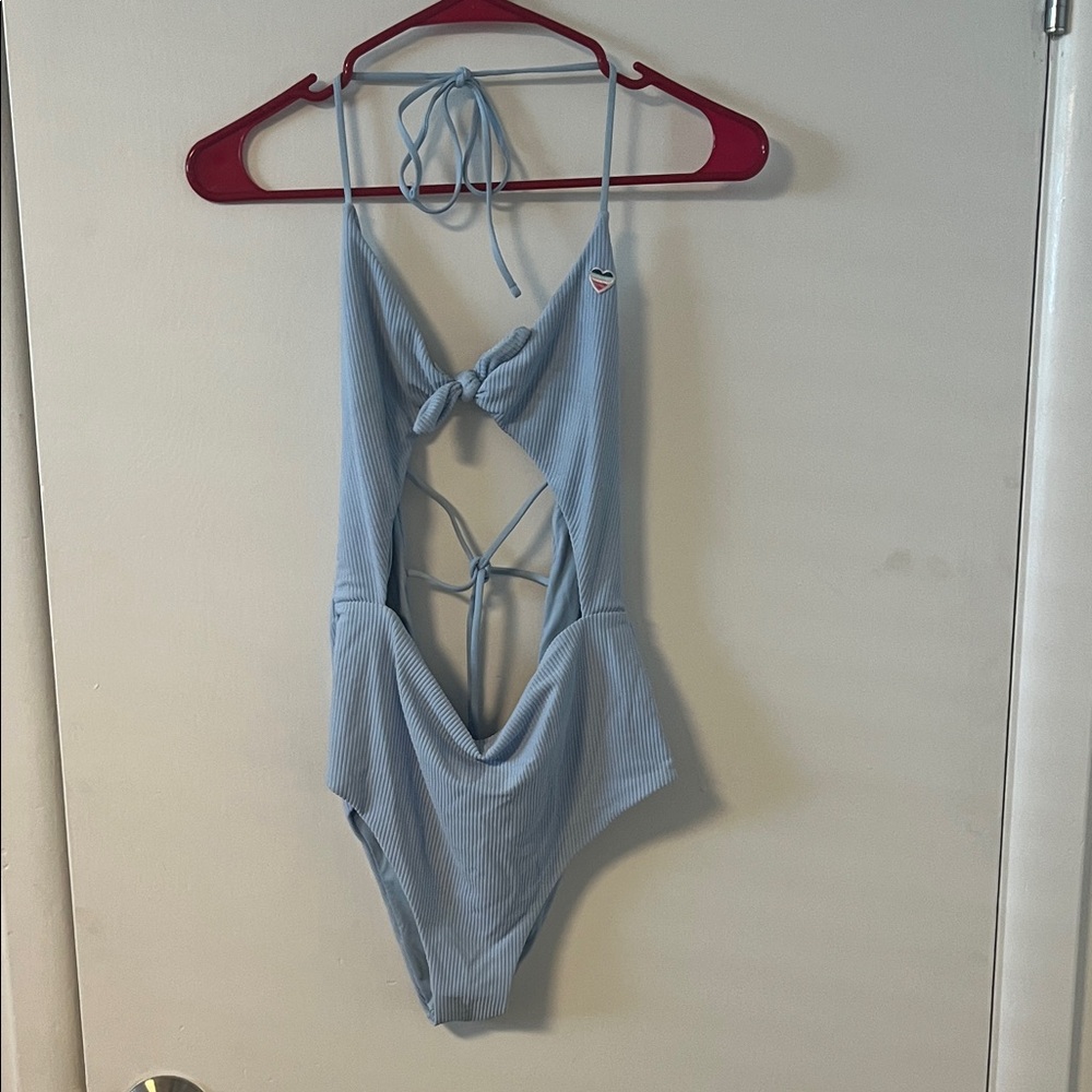 Spiritual Gangster Light Blue Cut Out ONE PIECE